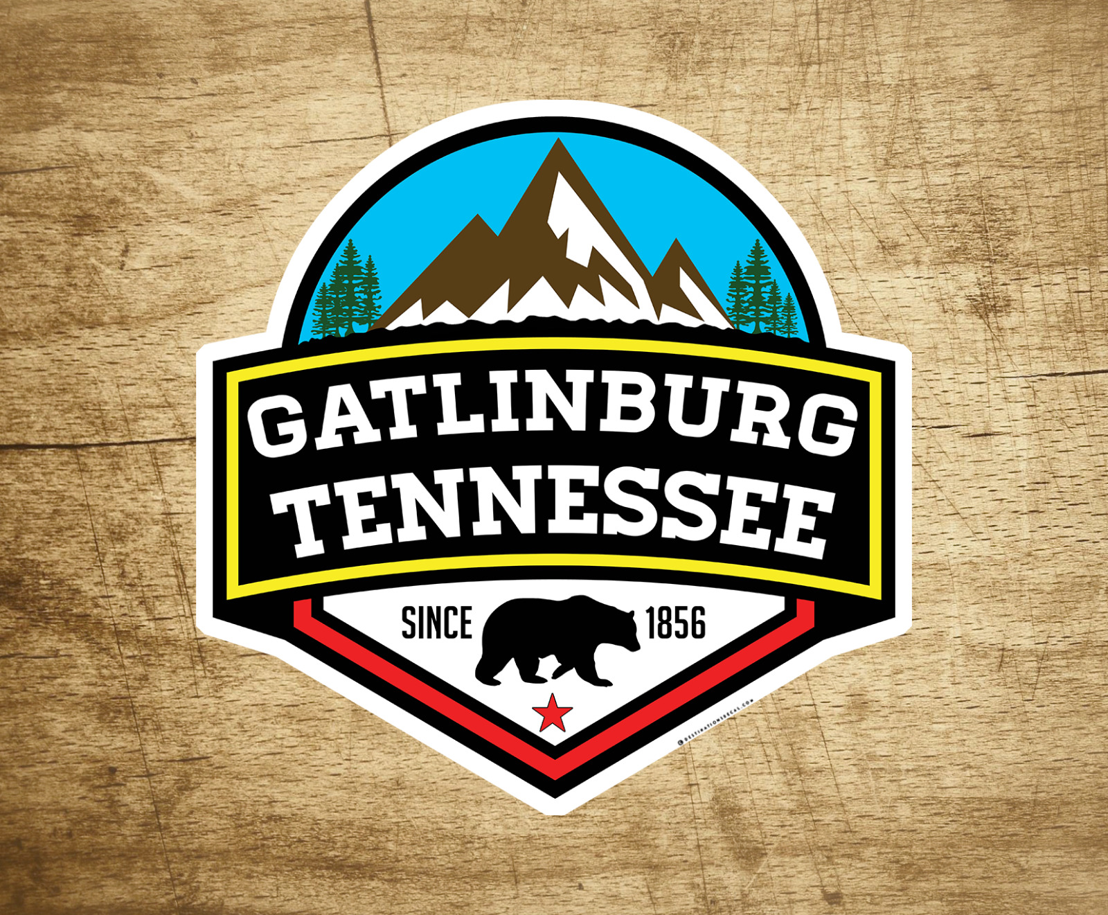 Gatlinburg Tennessee Decal Sticker 3\