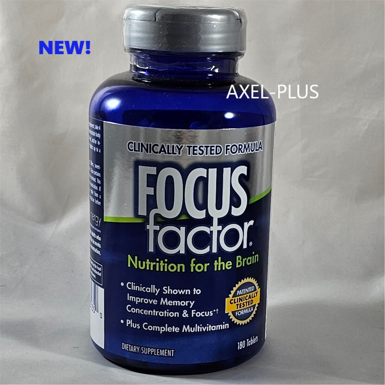  FOCUS Factor Brain Nutrition Supplement 180 ct  