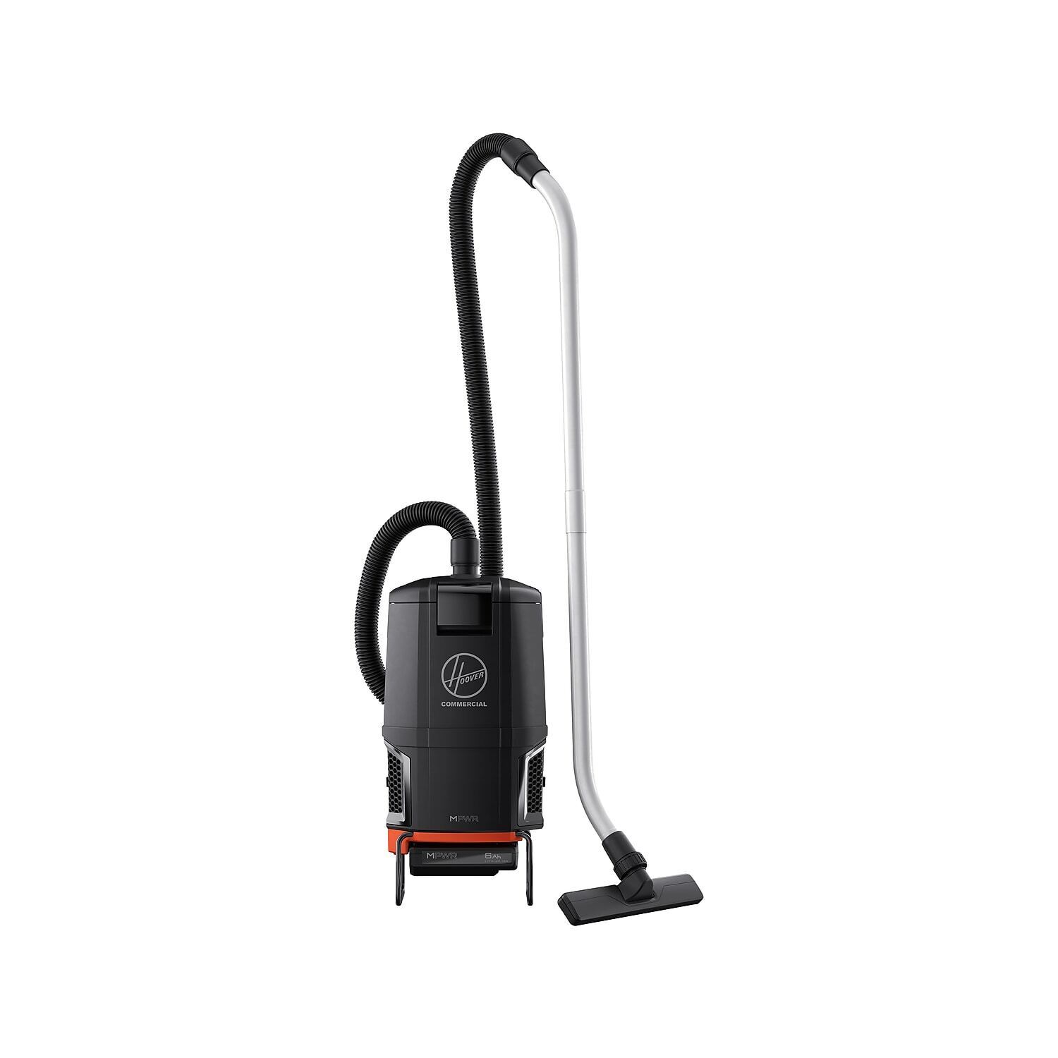 Hoover Commercial Cordless Backpack Vacuum Black/Orange (CH93619)