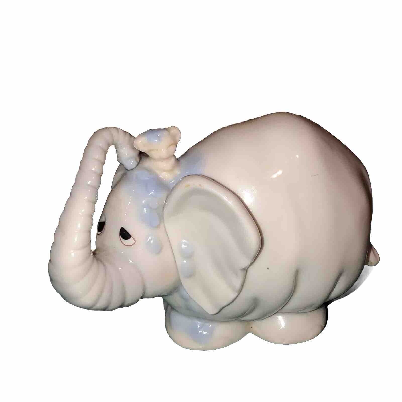1993 Enesco Precious Moments Elephant Plug-In Porcelain Nightlight ￼fun
