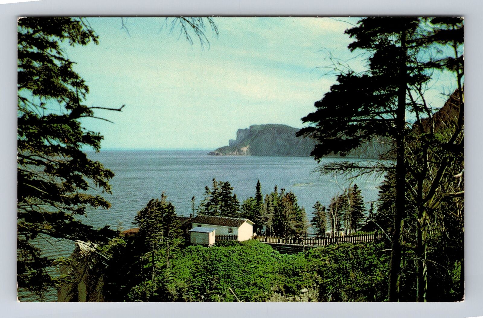 Parc Du Cap Bon Ami Quebec-Canada, La Gaspesie, Antique, Vintage Postcard