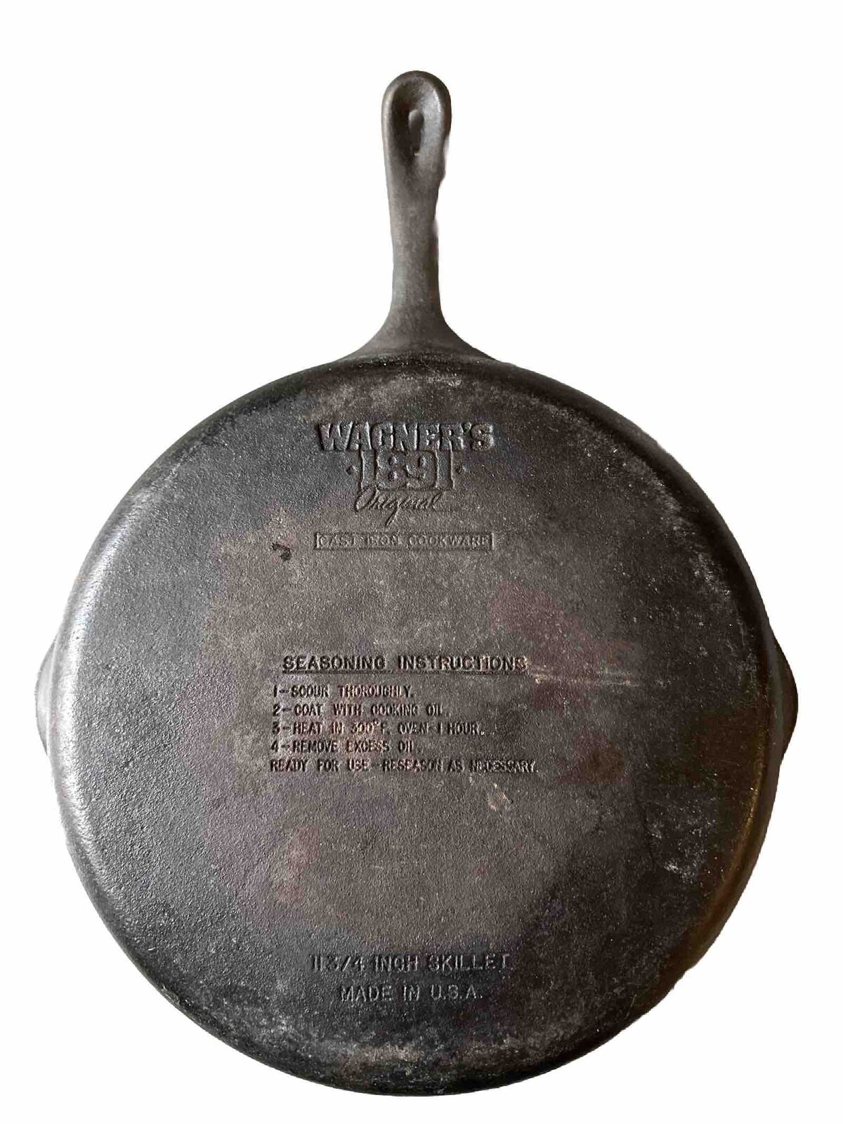 Wagner\'s 1891 Original Cookware 11 3/4\