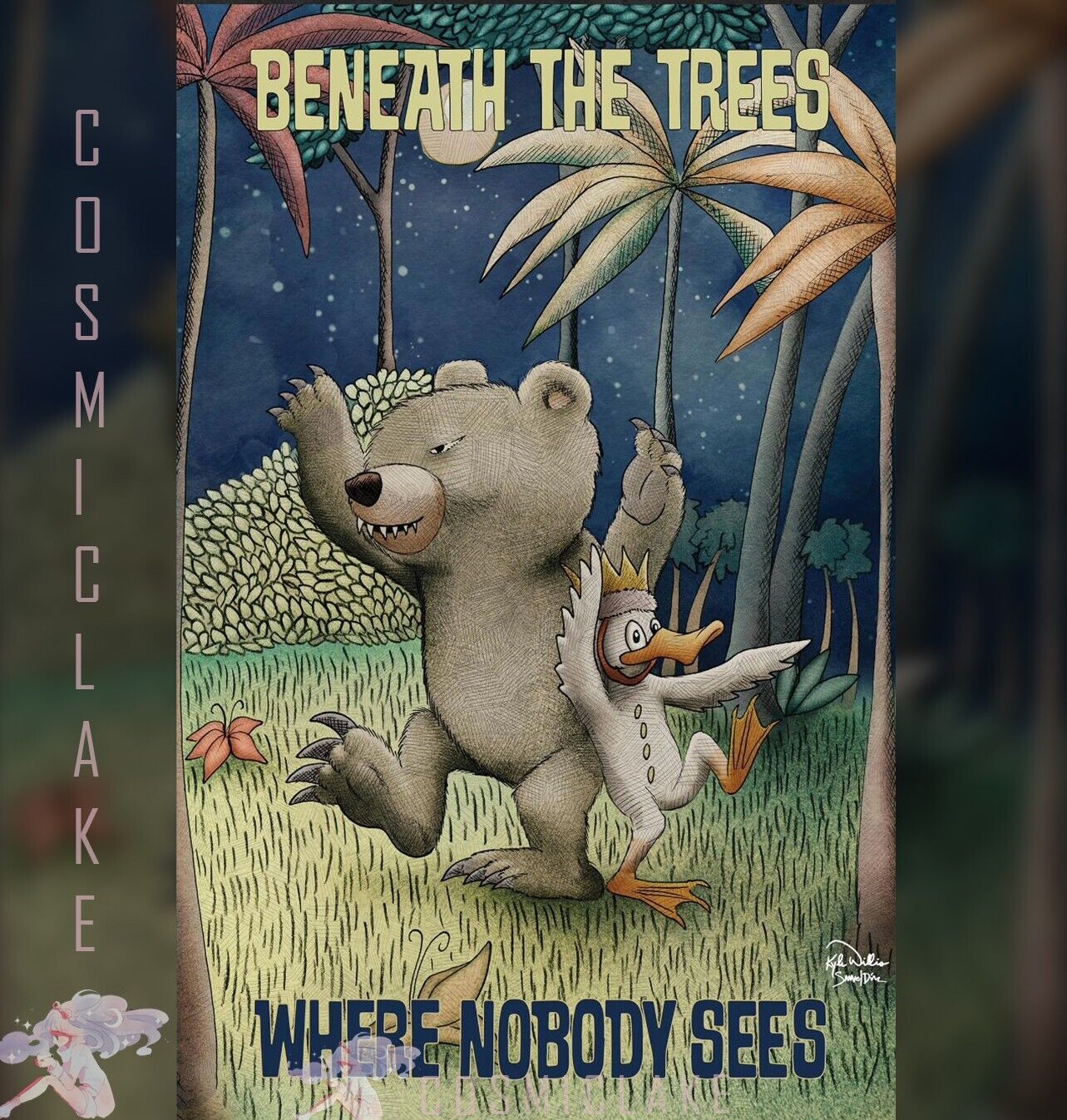 BENEATH THE TREES WHERE NOBODY SEES #1 WHERE THE WILD THINGS ARE VAR PRE 4/15☪
