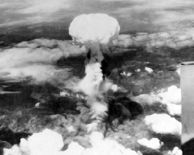 Mushroom Cloud from Atomic Bomb 
