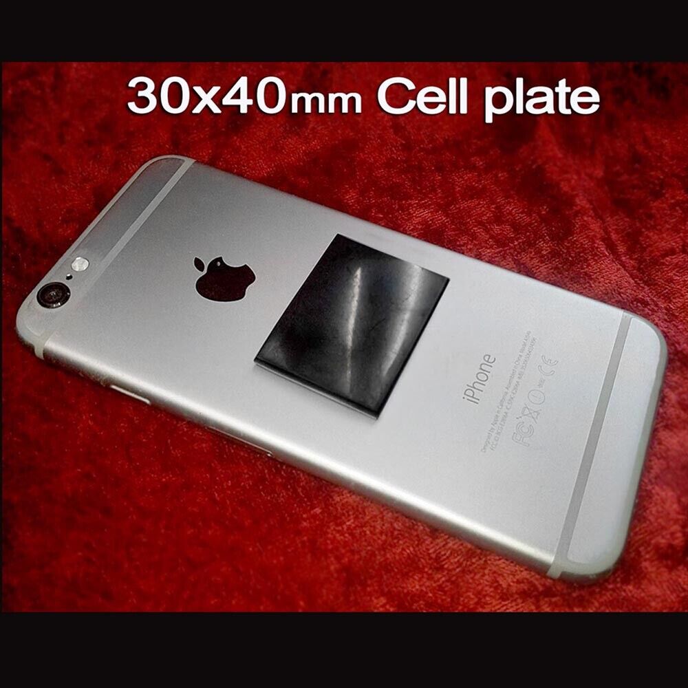 Shungite Cell Phone Disc Sticker Plate Large Rectangle Grip EMF Protection 