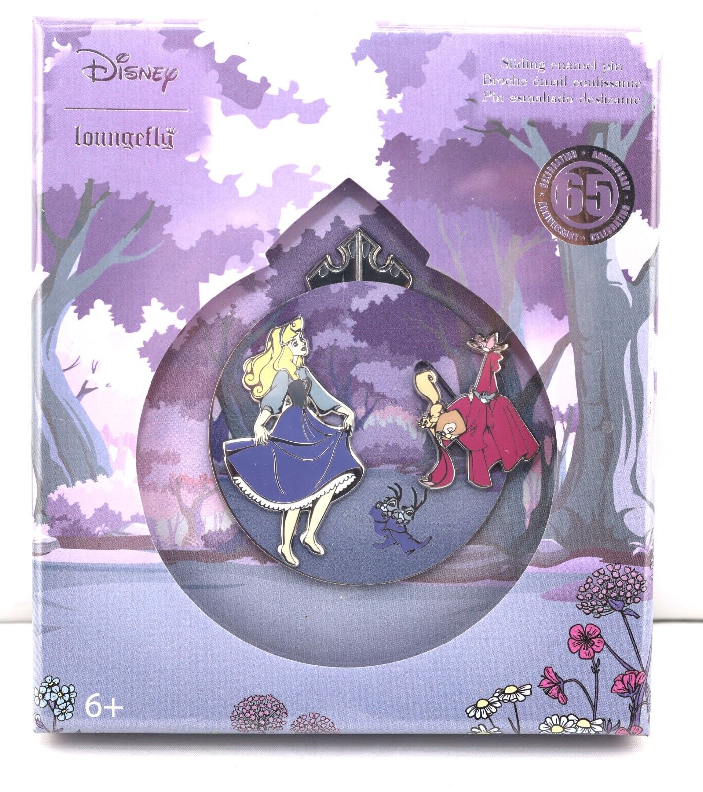 Loungefly Sleeping Beauty 65th Anniversary Floral Scene 3\