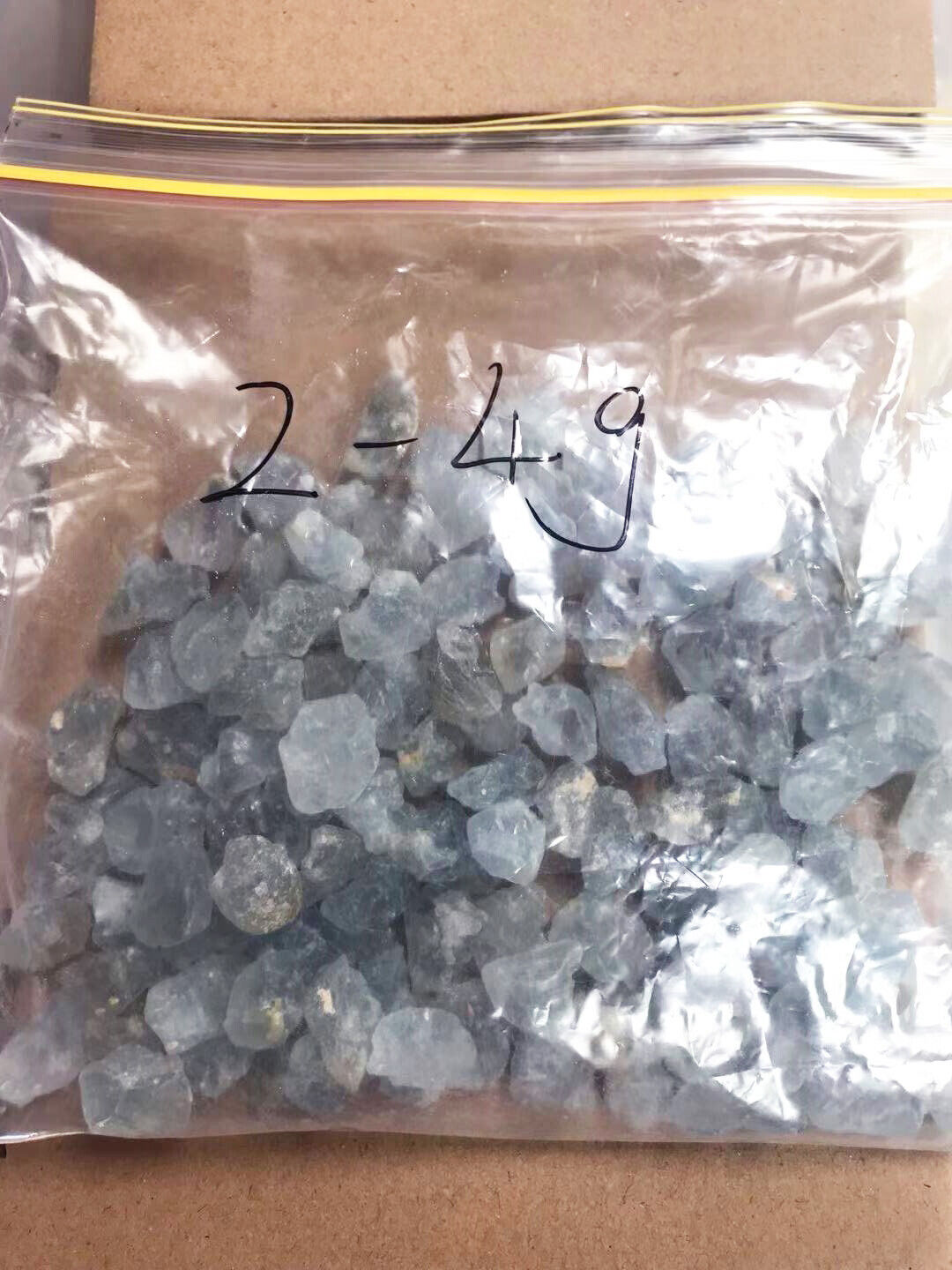 Raw Blue Celestite Crystal Chunk Natural Gemstone Quartz Australia Seller