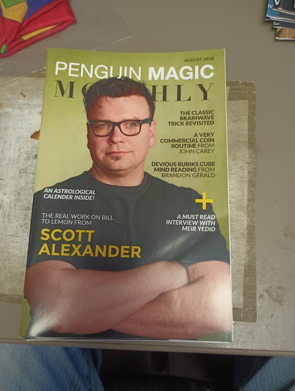 Penguin Magic Monthly Magazine Scott Alexander Issue