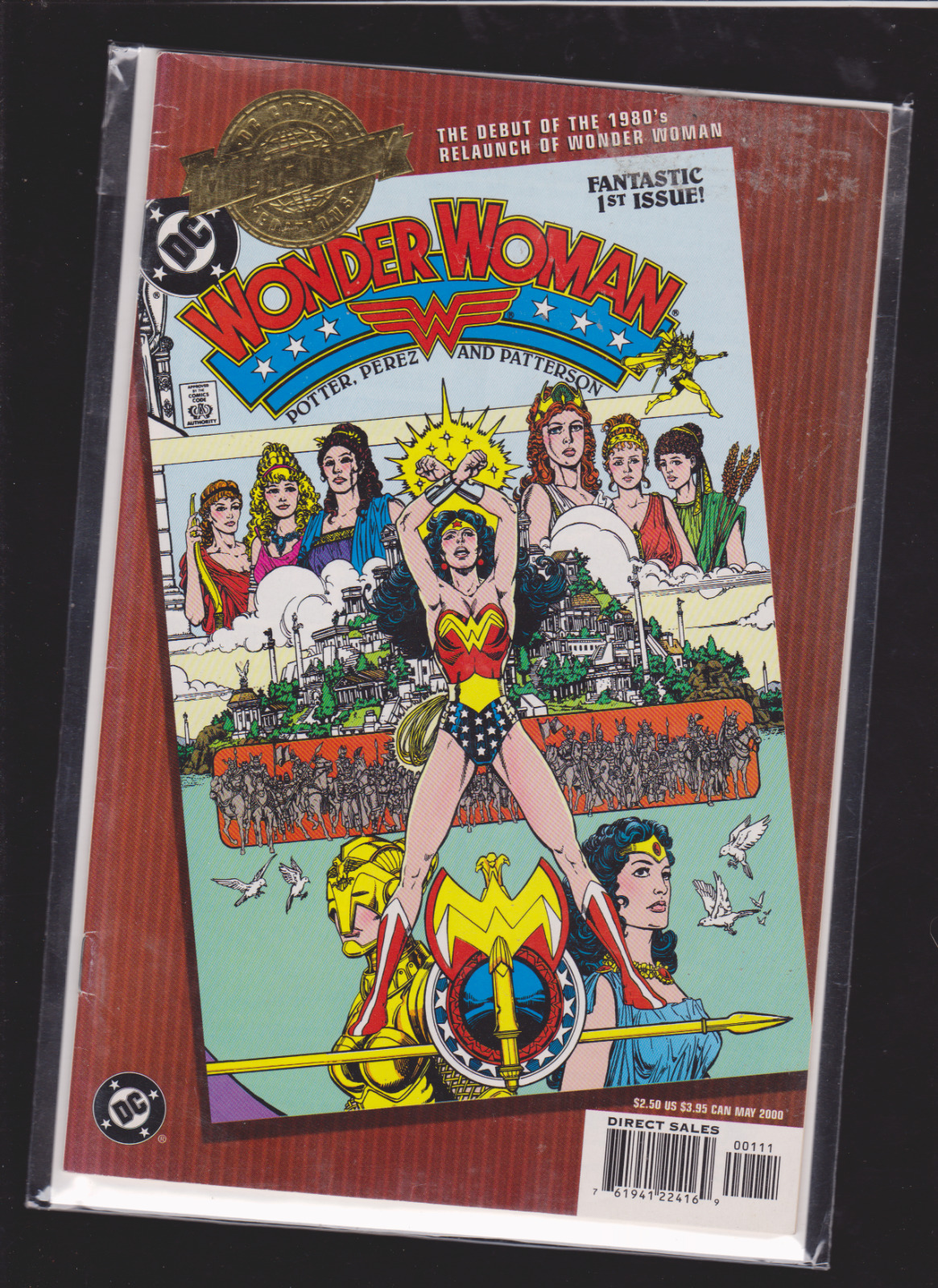 Millenium Editions Wonder Woman #1 (2001) Reprint 1st App Wonder Woman
