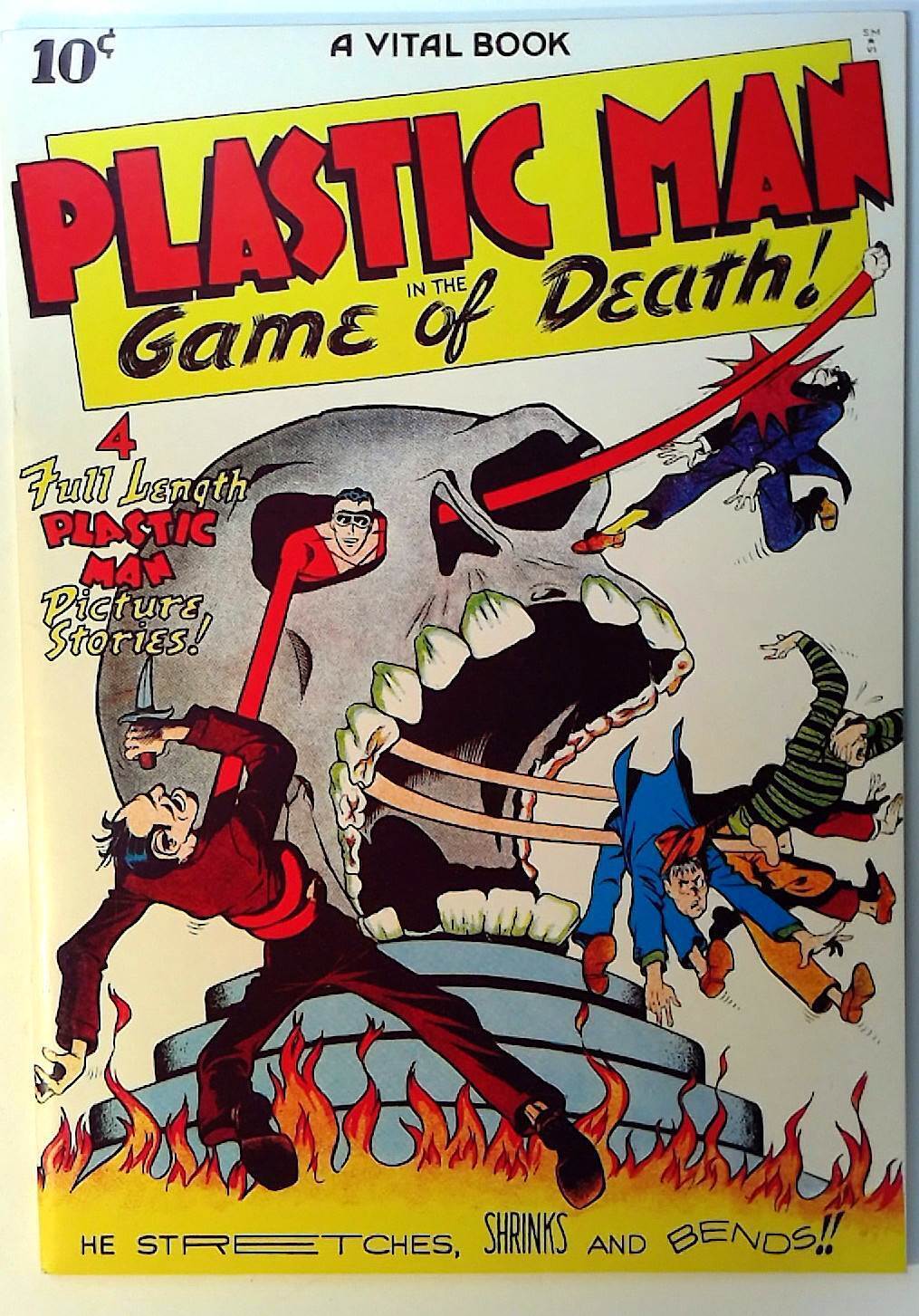 Flashback Plastic Man 1 #11 DynaPubs (1943) VF Reprint Comic Book