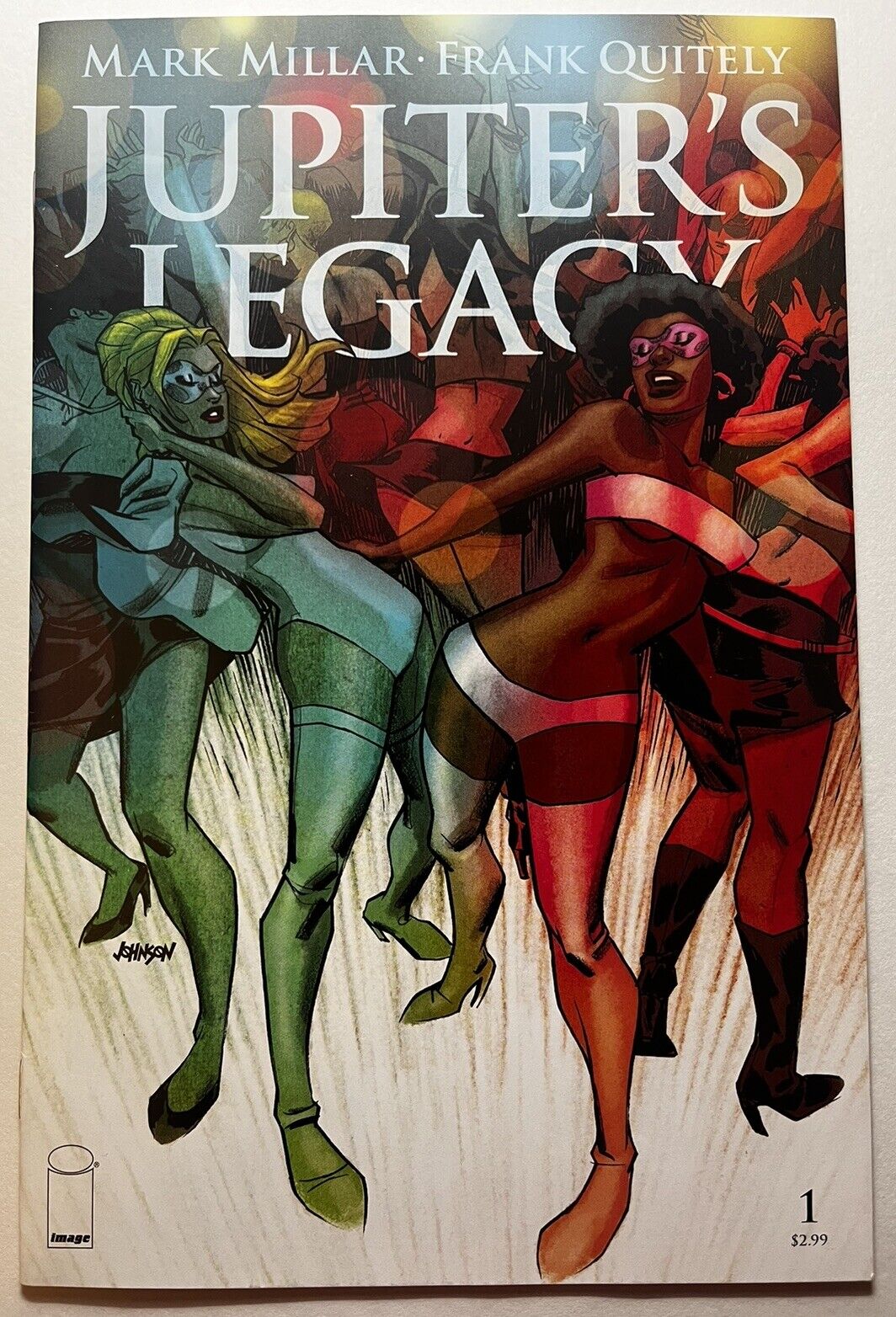 Jupiter's Legacy #1 Johnson Cover 2013 image-comics Comic Book