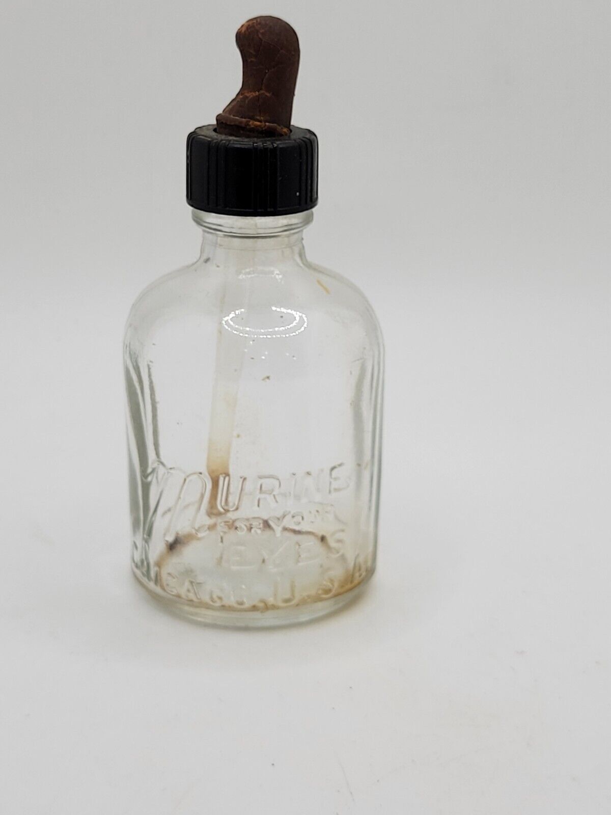 vintage medicine murine eye drop bottle