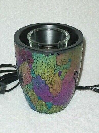 Partylite MYSTIC GLIMMER SCENT GLOW MELTS CANDLE WARMER  NIB