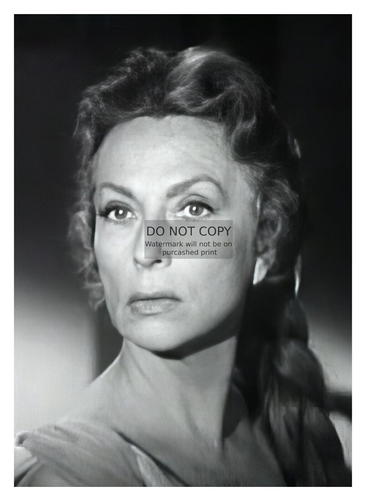 AGNES MOOREHEAD HOLLYWOOD ACTRESS IN THE BAT PUBLICITY 1959 B&W 5X7 PHOTO