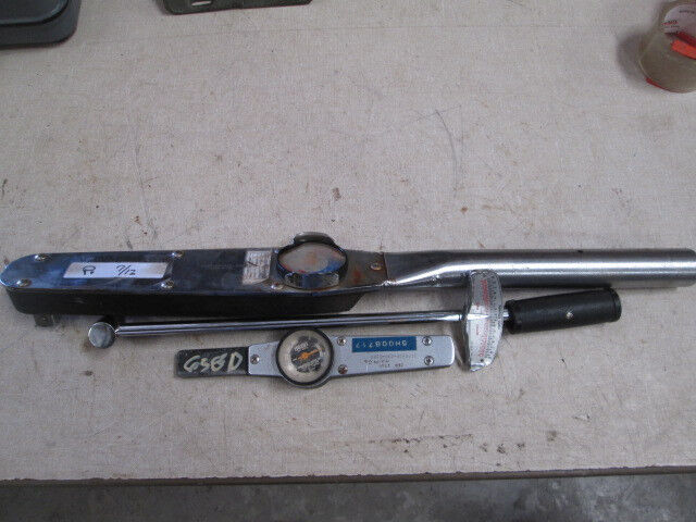 Lot of 3 Poor Cond. CDI Torque Wrenches, (2 CDI, 1 Unknown)
