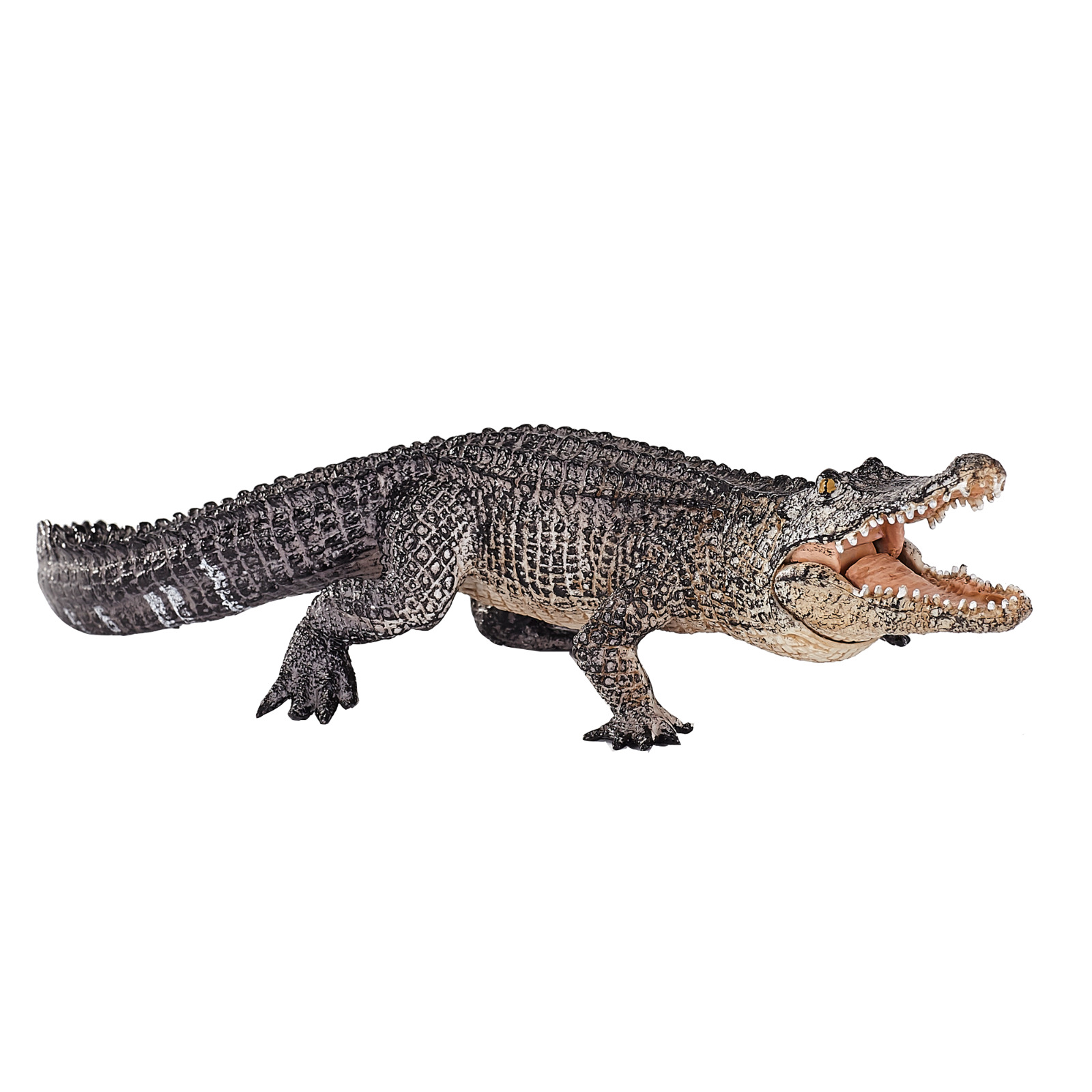 Mojo ALLIGATOR MOVING JAW Wild zoo animals play model figure toys plastic forest