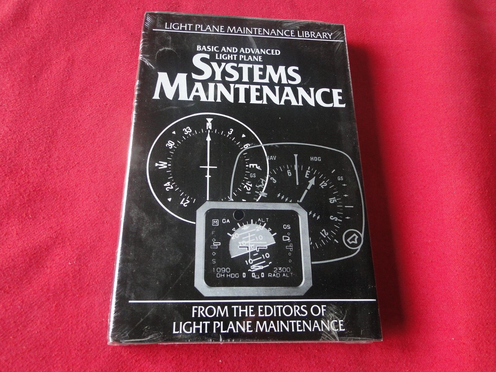 Vintage Book Basic and Advanced Light Plane Systems Maintenance in Cellophane