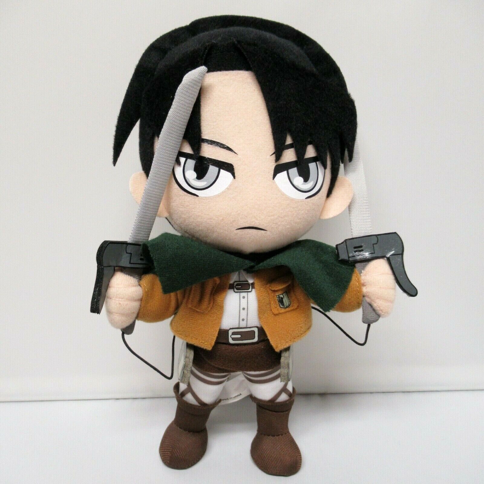 Attack On Titan Eren Yeager Jaeger Plush Funimation 10” Great Eastern 2014