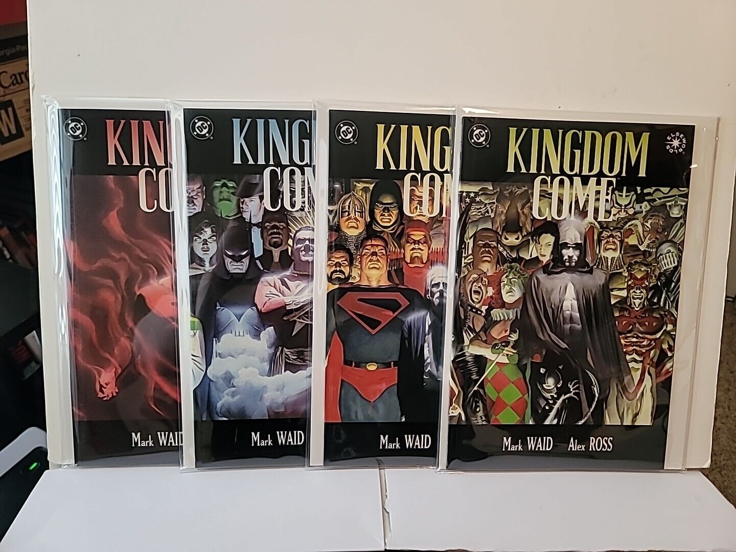 Kingdom Come #1 2 3 4 Complete Series DC Comics 1996 Mark Waid Alex Ross 1-4
