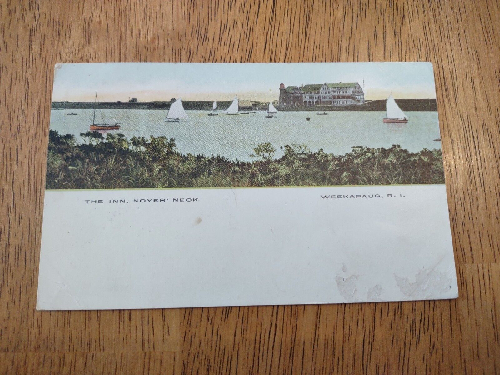 Weekapaug, RI. The Inn, Noyes\' Neck, Private Mailing Card 1900s