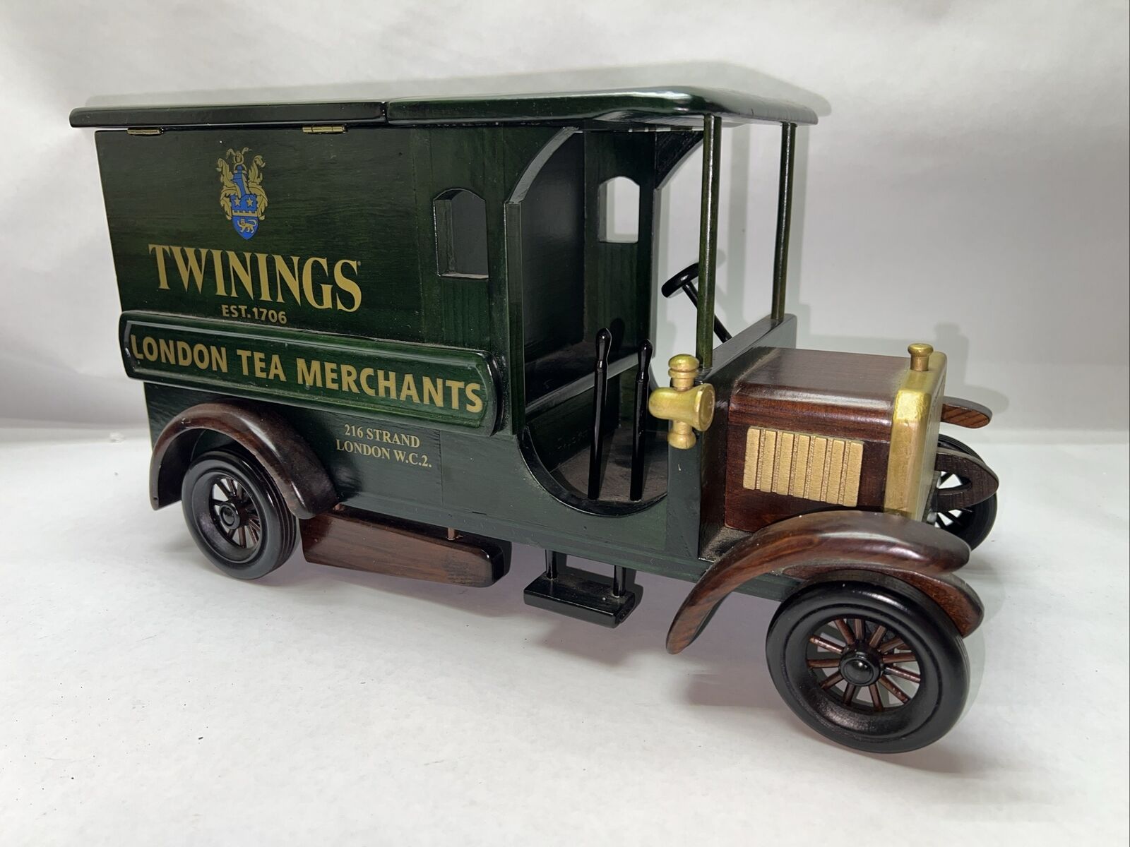 Twinings of London Collectors Ltd. Ed. Tea Truck Replica 1909 British Truck 15”L