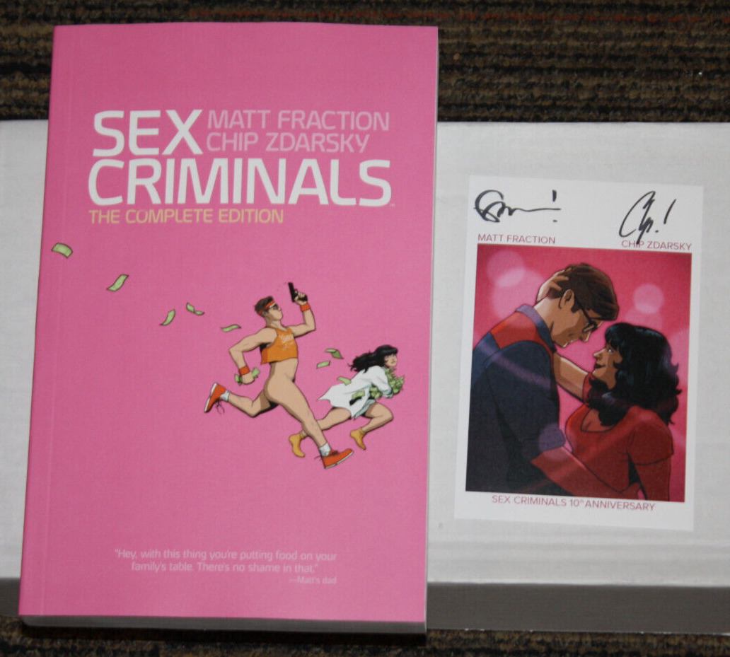 Image Sex Criminals Complete Edition w/ 2x Signed Bookplate Fraction & Zdarsky
