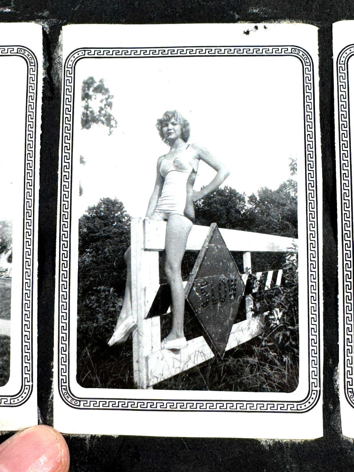 vtg Photo Album (400+) boat ocean bikini girls bar ww2 TX soldiers 40s 50s