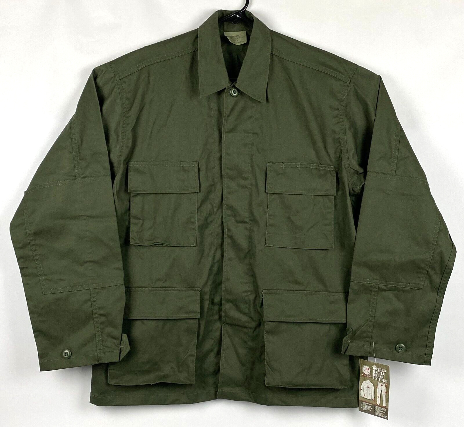 Rothco Military BDU Shirt Tactical Uniform Army Coat Fatigue Jacket Size Med NWT
