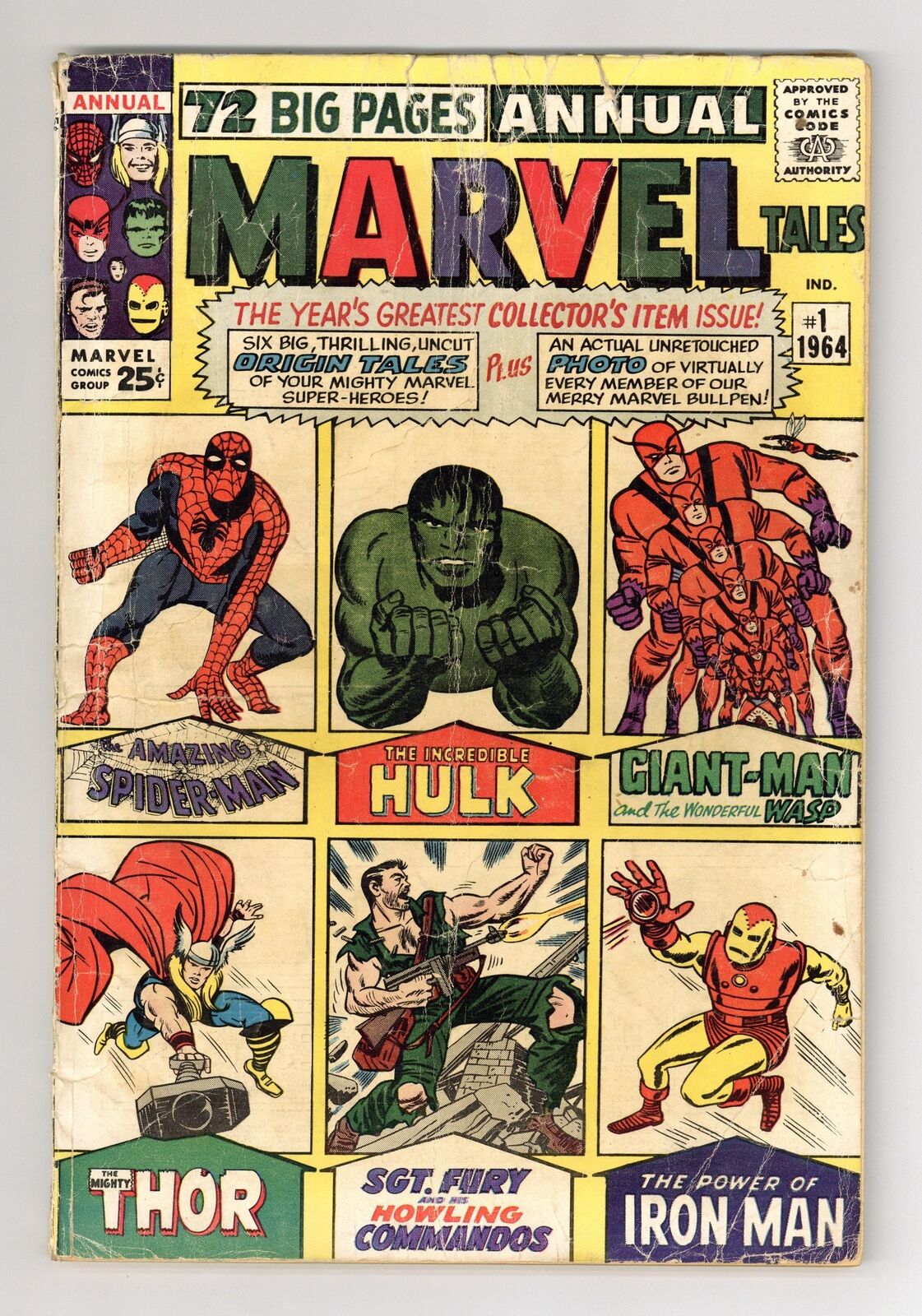 Marvel Tales #1 GD- 1.8 1964