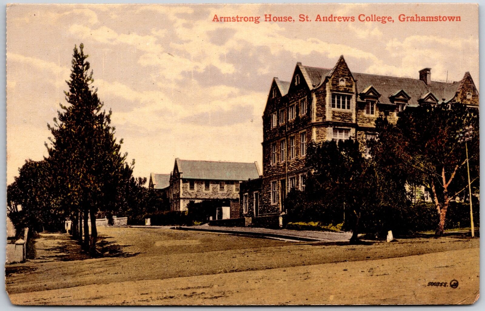 Armstrong House St. Andrew\'s College Grahamstown Real Photo RPPC Postcard