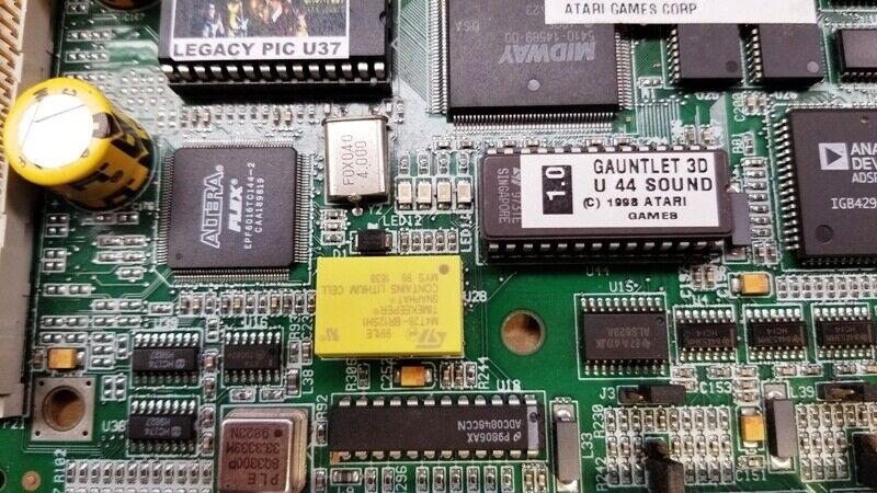New Atari memory Battery Cruis'n Exotica Showtime Rush 2049 Cart Fury Midway