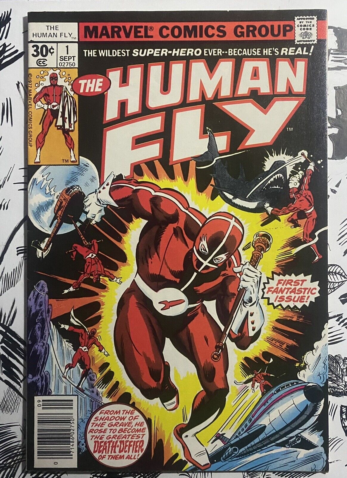 Human Fly #1 (Marvel Comics 1977) 1st appearance + origin