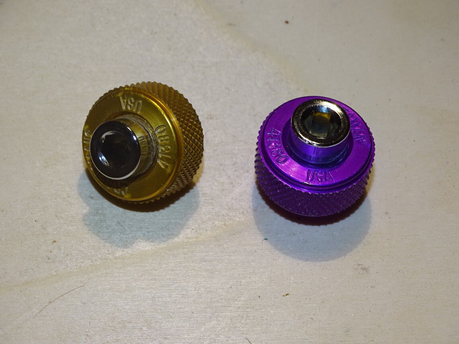 Craftsman Finger Bit Driver for Insert Bits Set 2 Purple Gold 41380 USA Vintage
