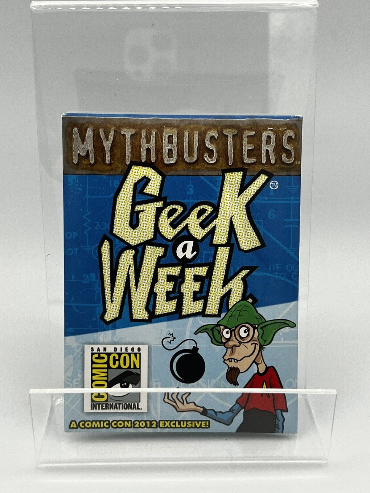 ThinkGeek Geek a Week MythBusters San Diego Comic Con 2012  Limited 6-Card Pack