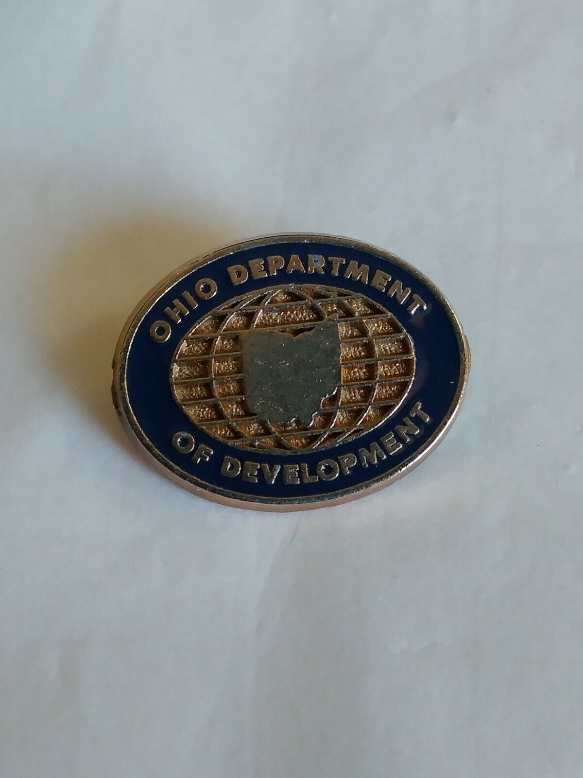 Ohio Department Of Development Employee Lapel Pin Global Business
