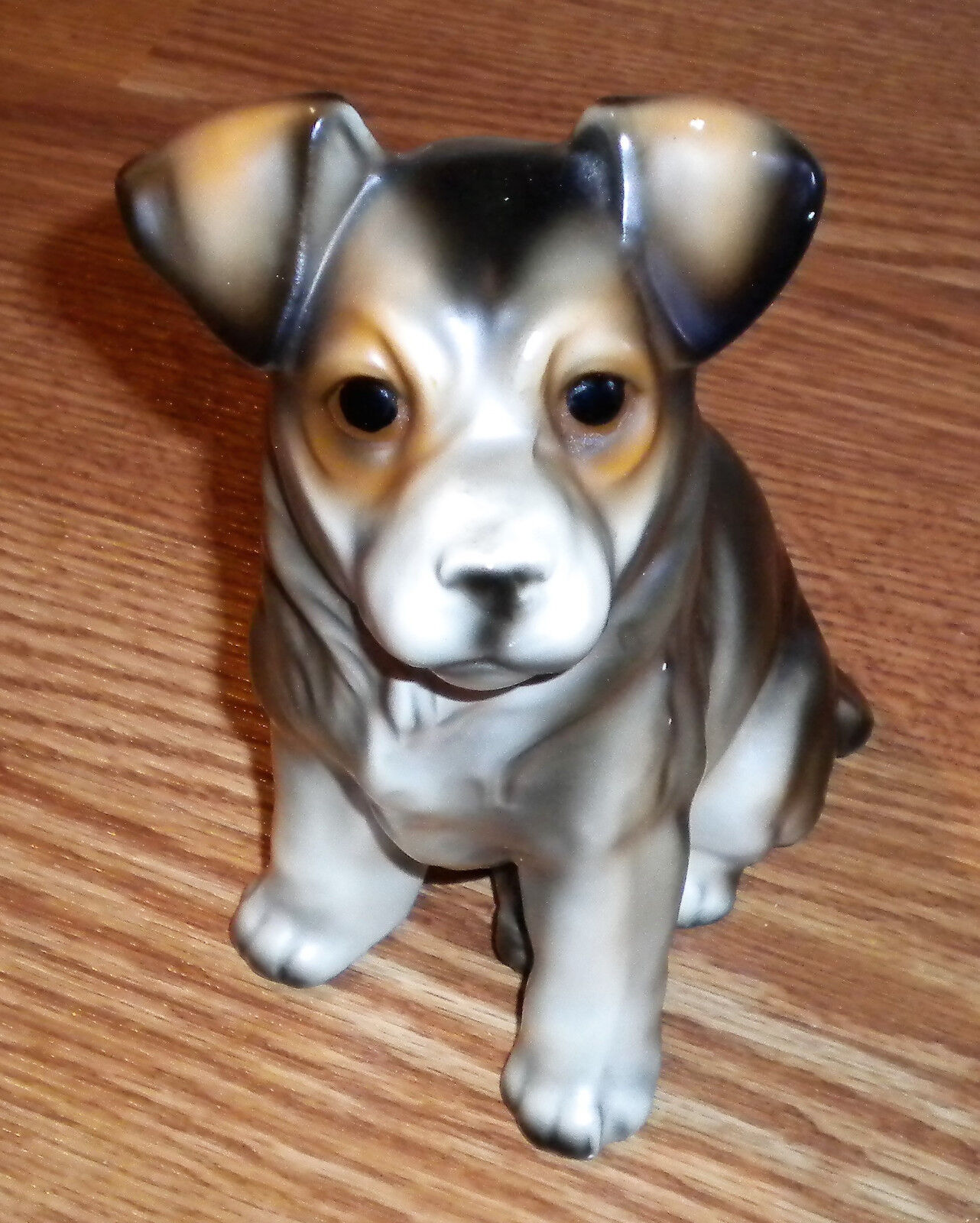 Dog Puppy Unbranded Figurine Statue Ceramic Brown 6\