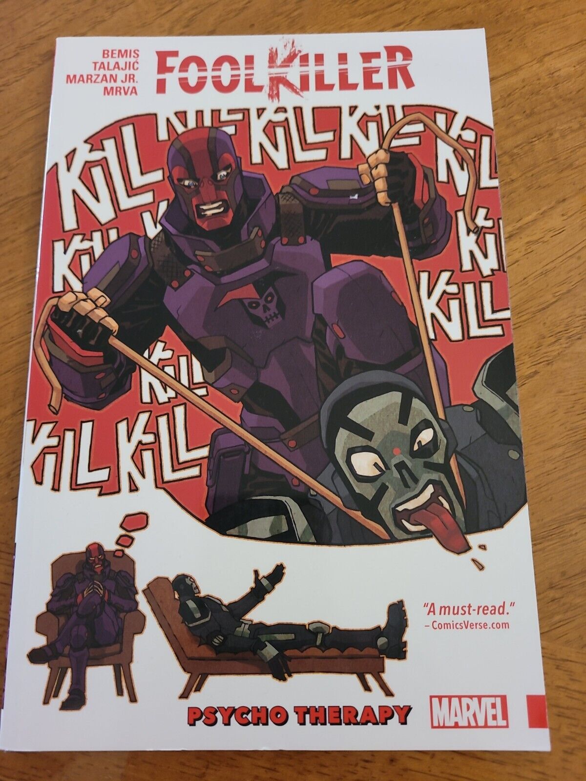 Foolkiller: Psycho Therapy by Max Bemis (2017, Trade Paperback) *PRICE REDUCED*