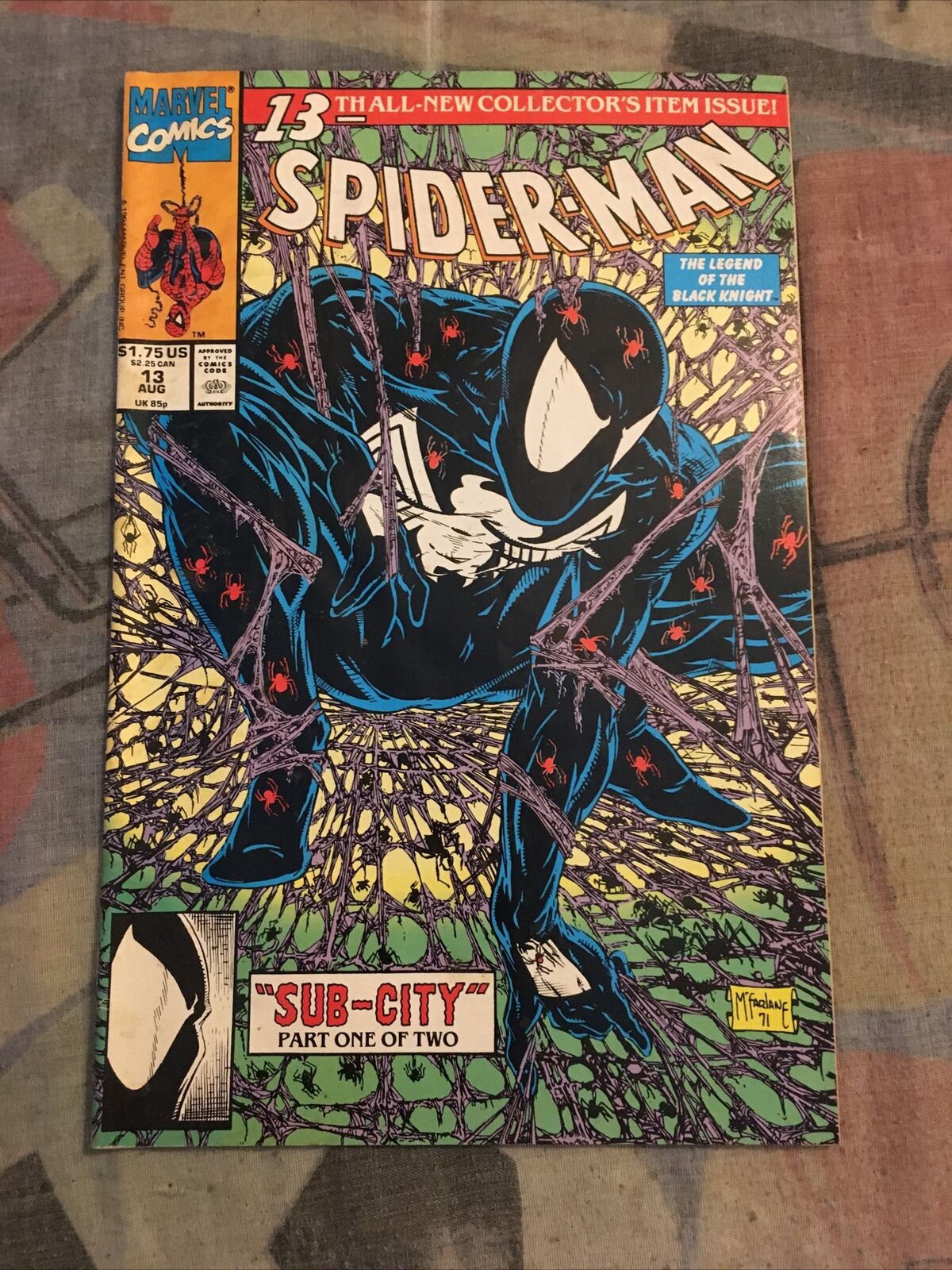 Spider-Man #13 Classic McFarlane Cover Marvel Comics 1991