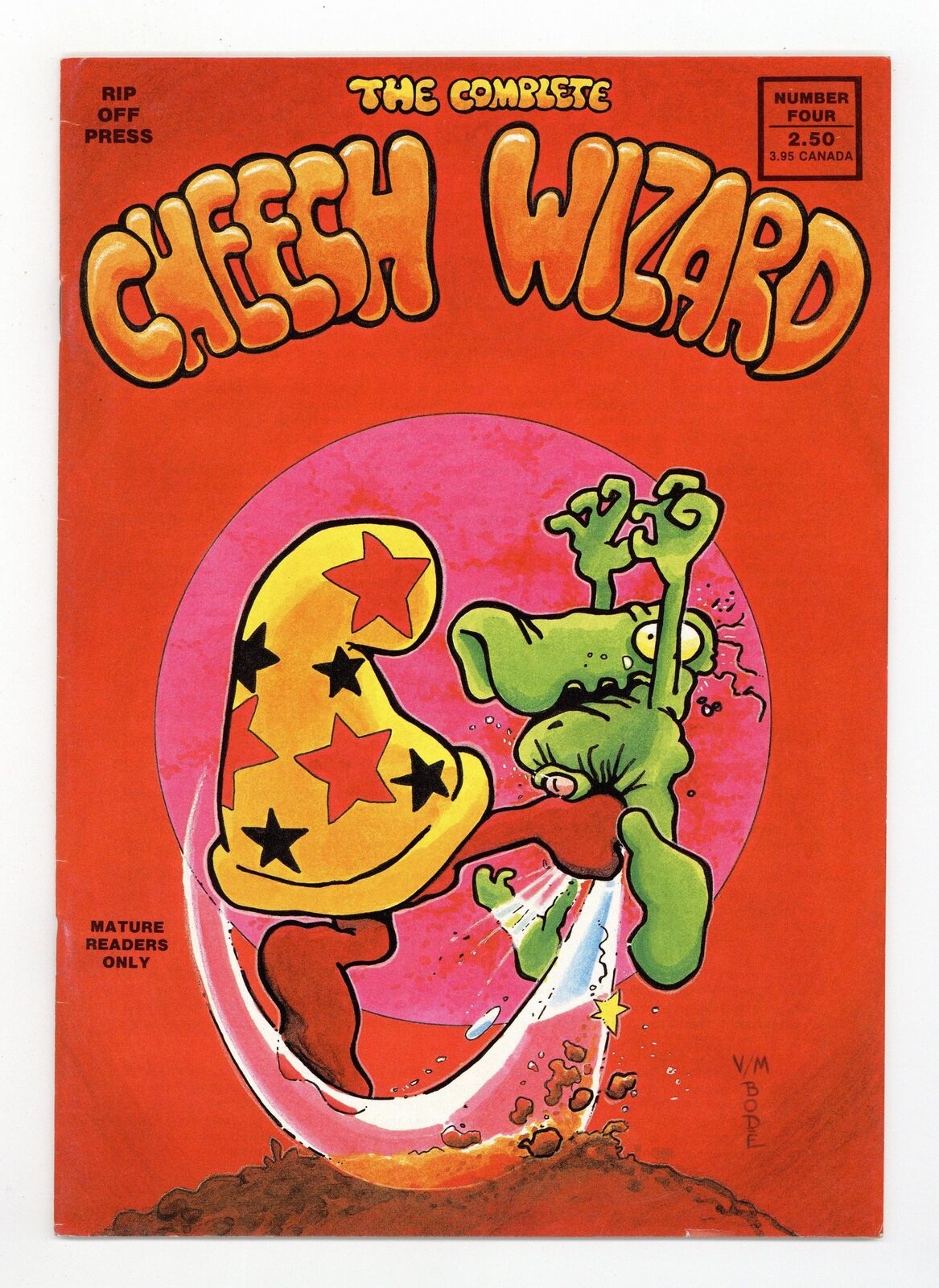 Complete Cheech Wizard #4 FN+ 6.5 1987