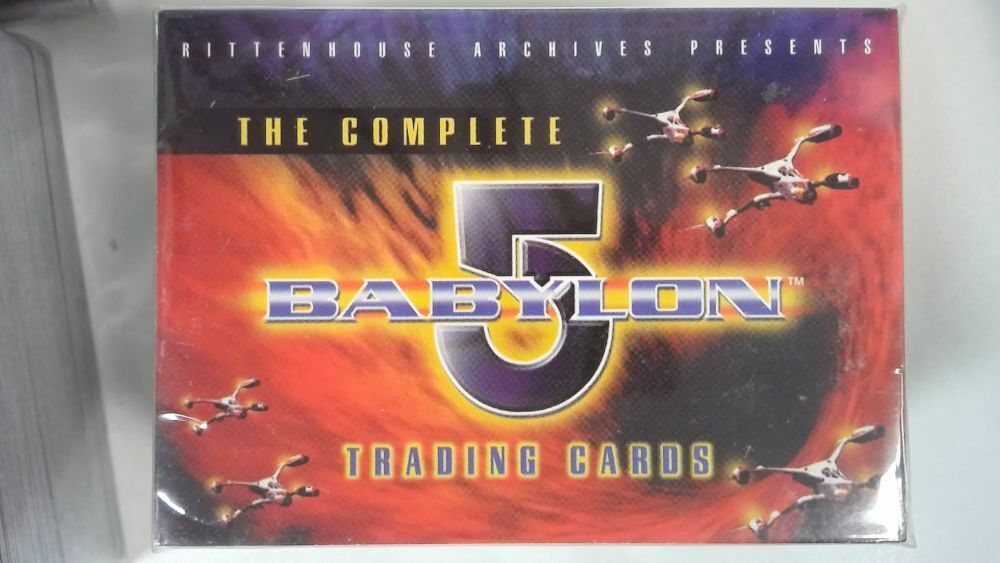 BABYLON 5 THE COMPLETE 120-CARD TRADING CARDS BASE SET 2002 RITTENHOUSE