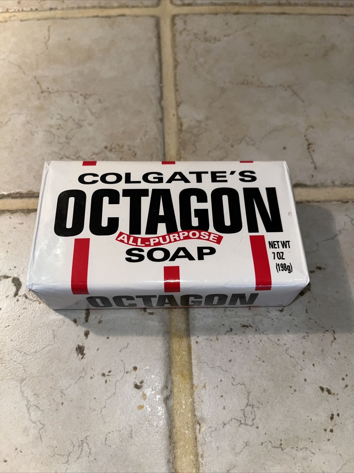 Colgate 7 oz Octagon All Purpose Bar Soap NIP Laundry