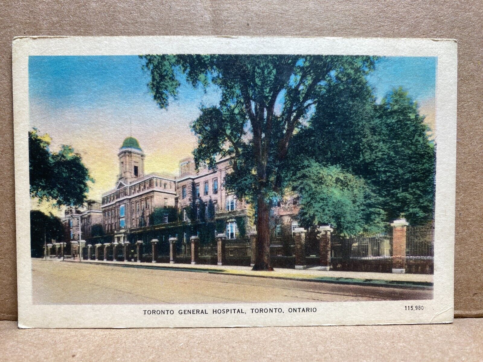 Toronto General Hospital, Toronto Ontario Postcard 65