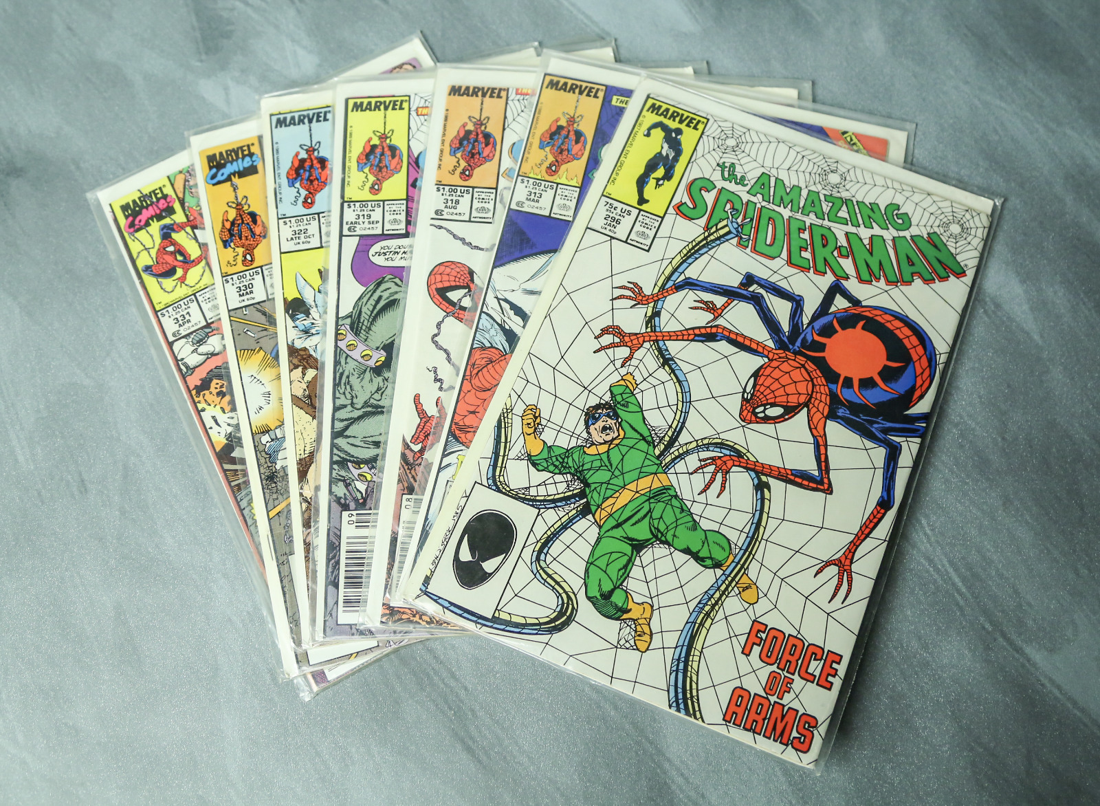 Lot Of 7 The Amazing Spider-Man Comics Mixed Marvel 90s Comic books