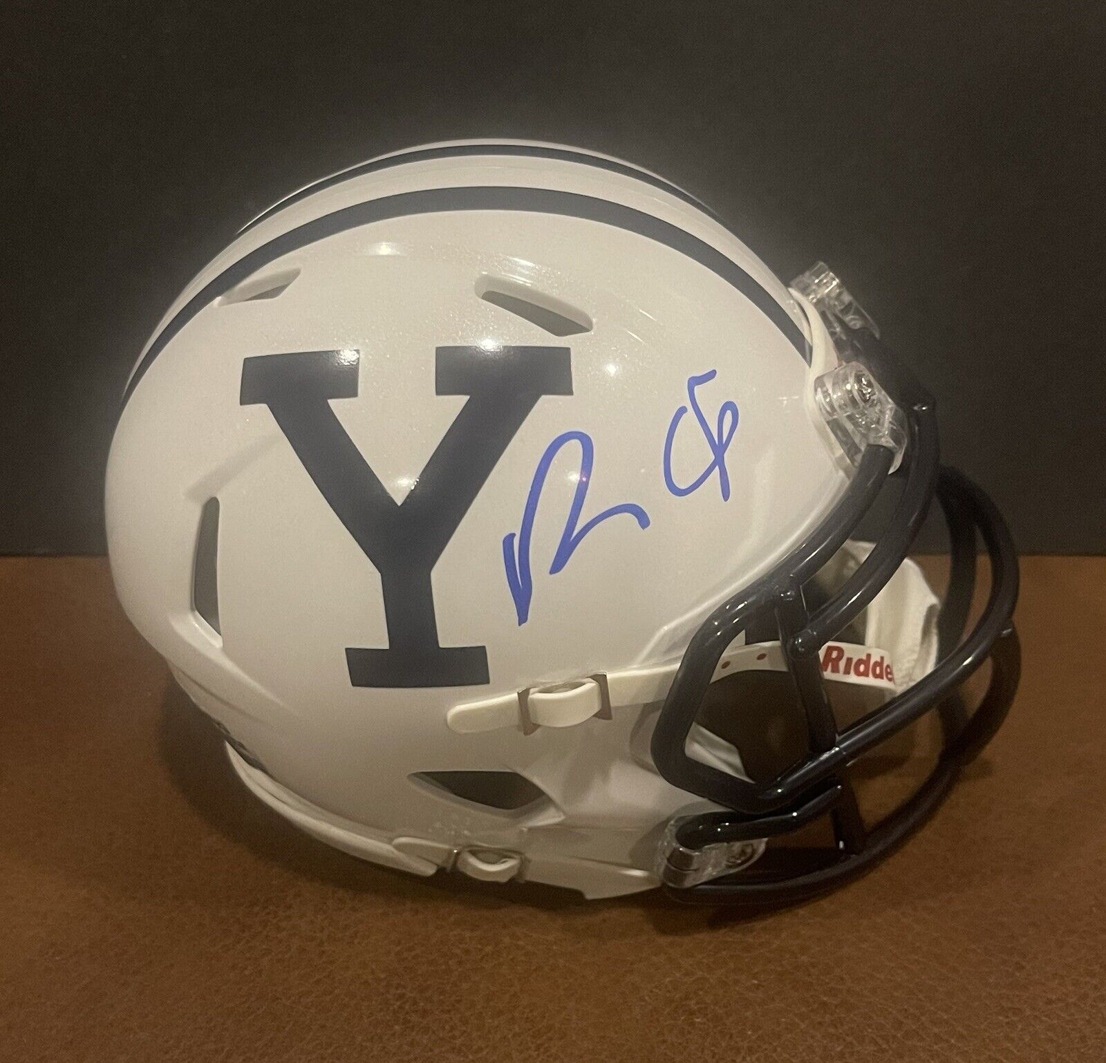 Governor Ron DeSantis Signed Yale Mini Helmet President 2024 JSA COA - PSA Trump