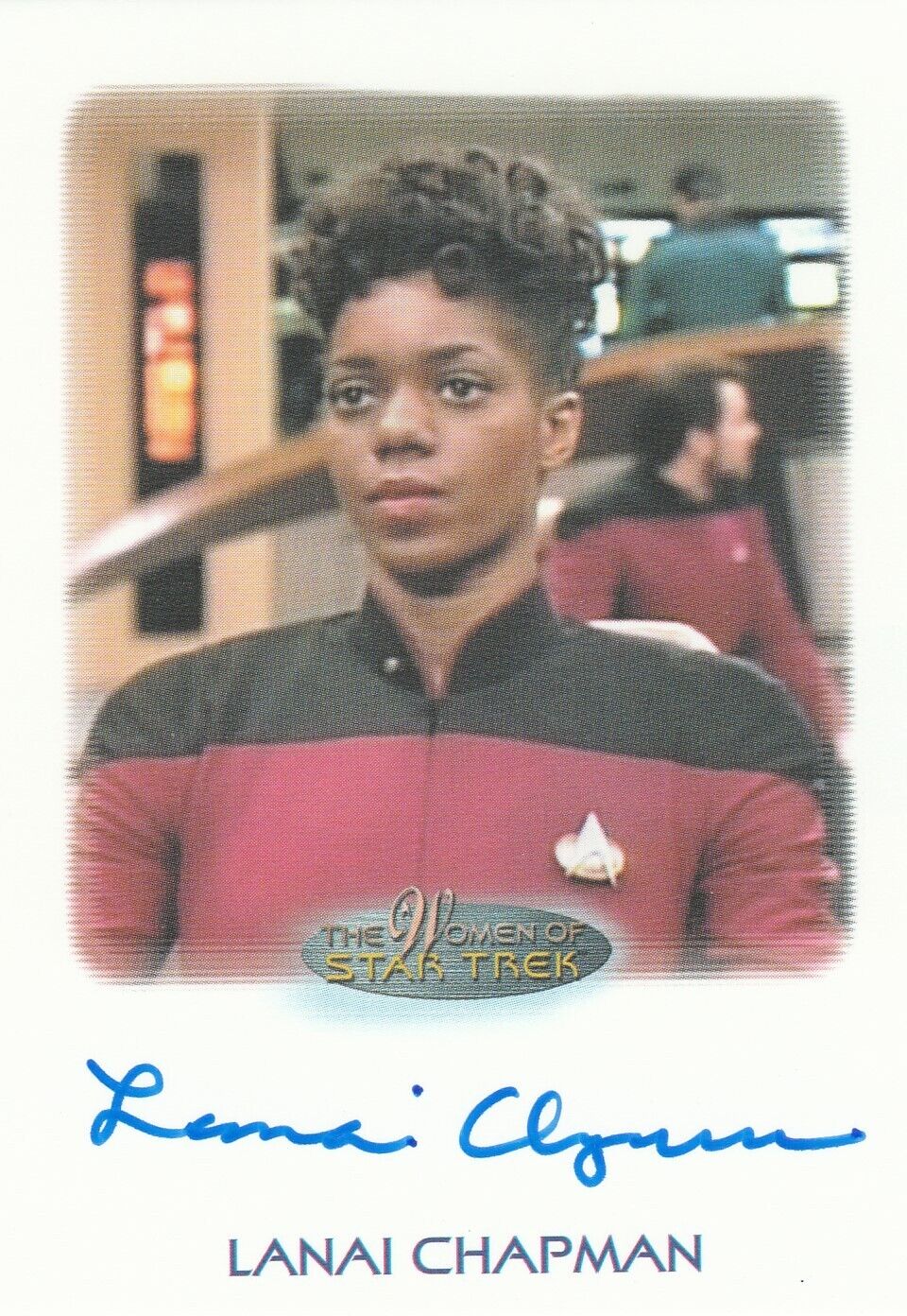 2021 Rittenhouse Women of Star Trek Lanai Chapman autograph Sariel Rager