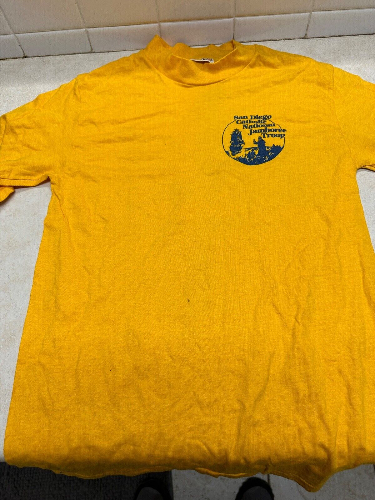 1981 National Jamboree San Diego Catholic Troop T-Shirt