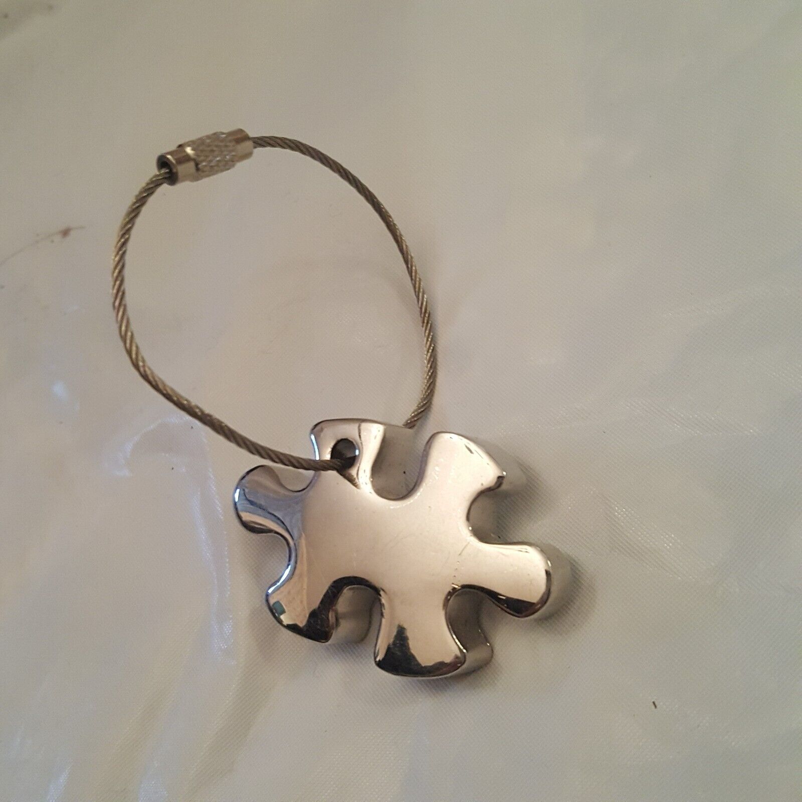 Autism Awareness Puzzle Piece Key Chain