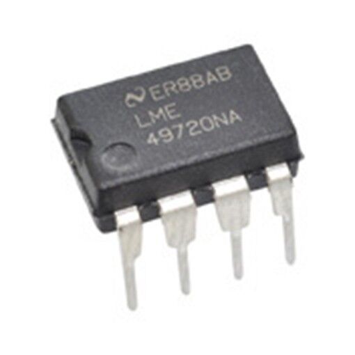 2x LME49720NA Dual DIP OpAmp; National Semiconductor Double LME49720 HiFi USA