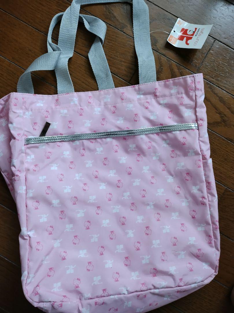 Sanrio Hello Kitty Courrèges Collaboration Tote Bag Retro With Tag