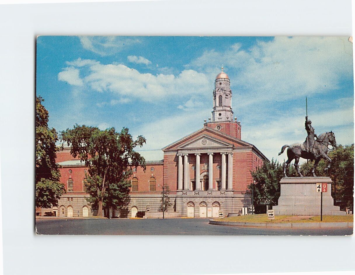 Postcard Bushnell Memorial Hartford Connecticut USA